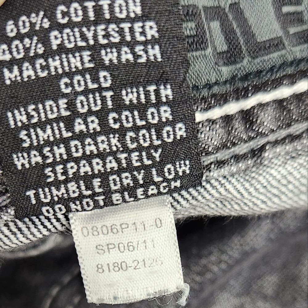 Vintage Y2K South Pole Relaxed Fit Jeans. Grey and Black mix. 38×34. Black Tab - Picture 9 of 9